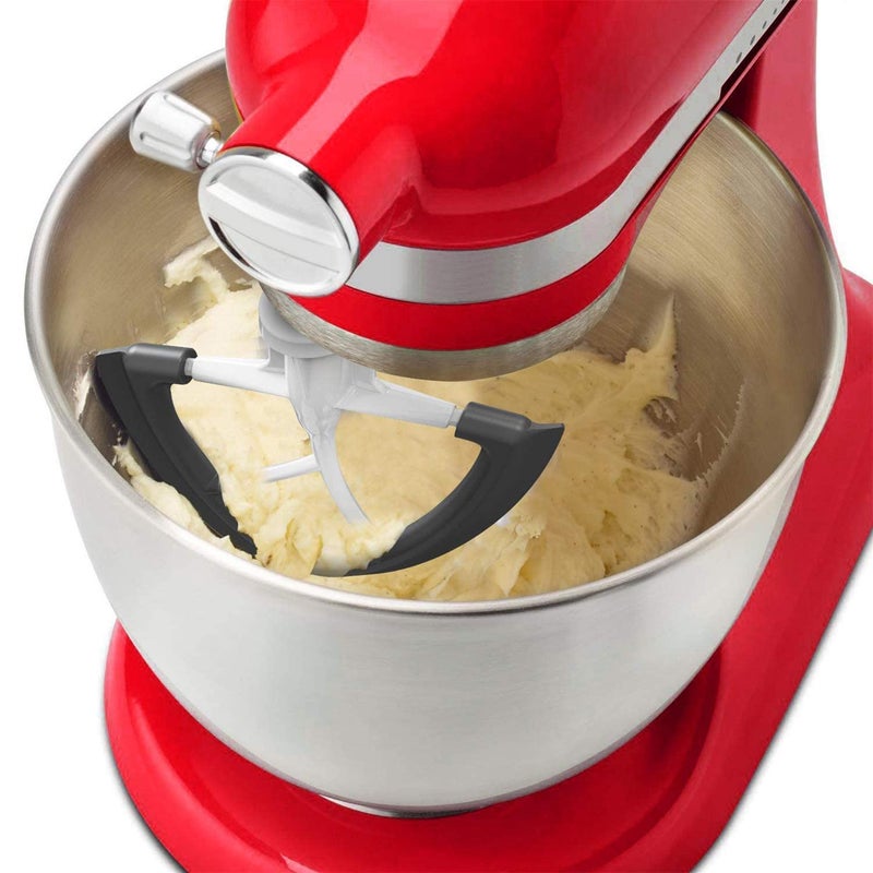HOZODO Flex Edge Beater for KitchenAid Mixer, 4.5-5 Quart for Kitchen Aid Mixer Attachments, Fits Tilt-Head for Kitchenaid Paddle with Scraper for Kitchen Aid Accessories and Attachments by HOZODO - Image 2